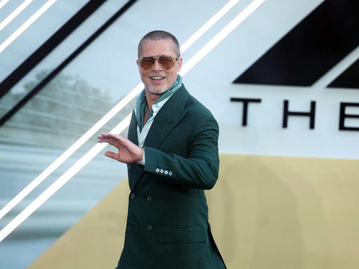 Brad Pitt alla presentazione del film Formula 1