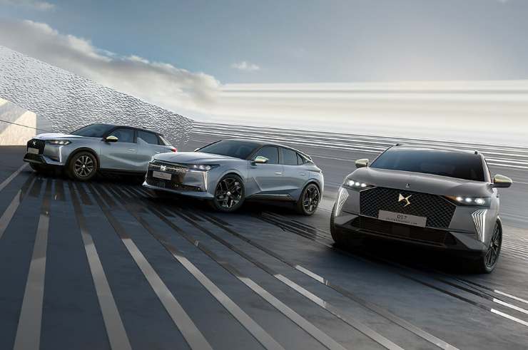 Le tre vetture speciali DS Performance line