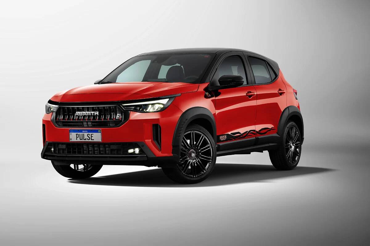 Fiat Pulse Abarth Special Edition Stranger Things in versione rossa