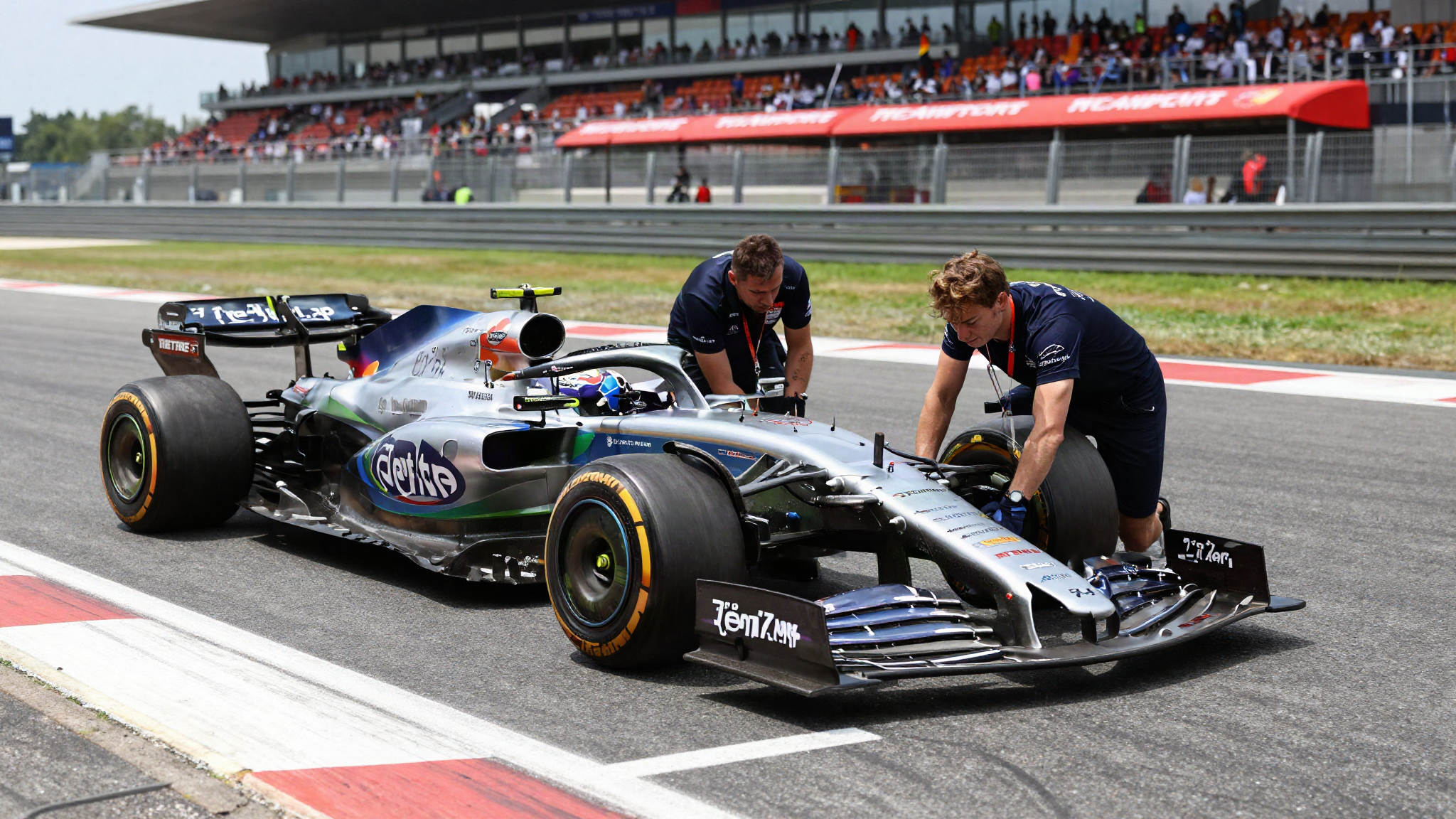 F1, Zandvoort: Cena in pista con The Out Lap