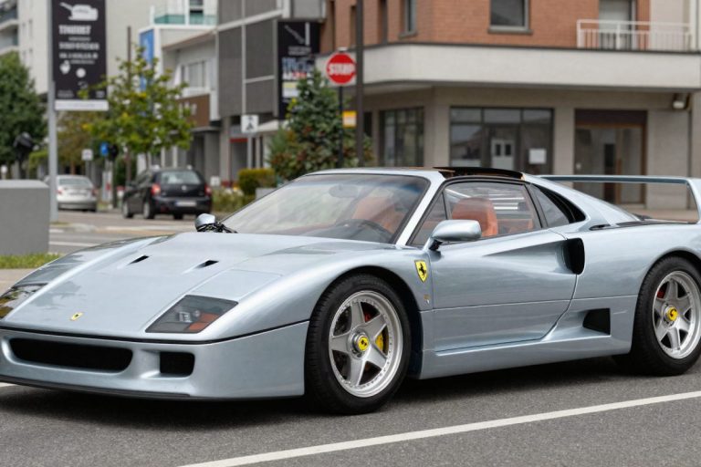 Ferrari F40: La rarità con vetri scorrevoli